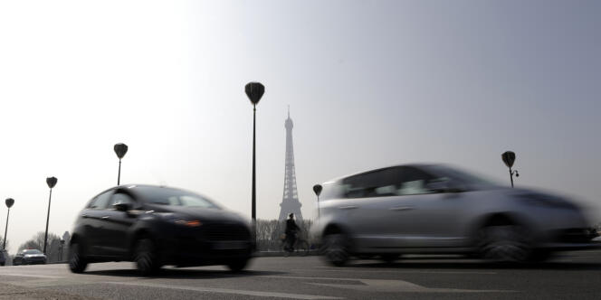  Paris sous la pollution. 