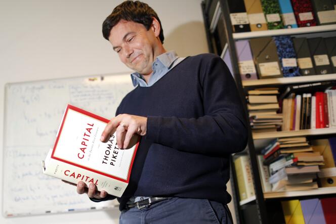 Thomas Piketty, le 12 mai à Paris.