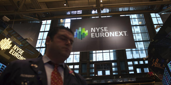 A la Bourse de New York, en décembre 2012. 