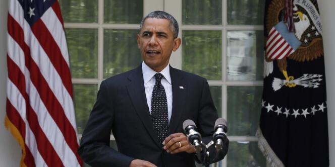 Discours du président Barack Obama sur les troupes en Afghanistan à la Maison Blanche à Washington, le 27 mai. 
