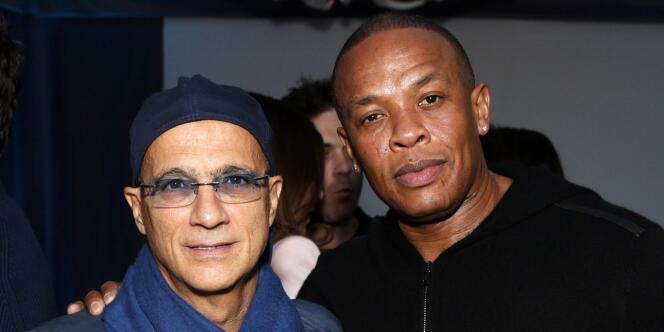 Jimmy Iovine et Dr. Dre, à Los Angeles.