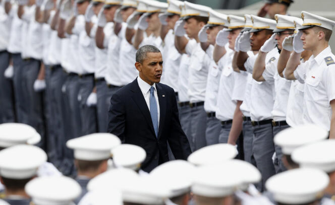 Barack Obama, à l’académie militaire de West Point (Etat de New York), le 27 mai. 