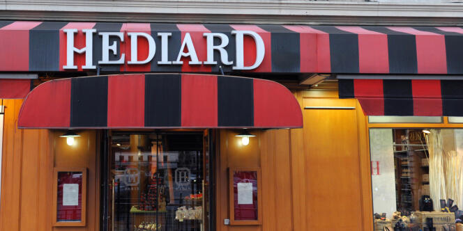 L'épicerie fine Hediard s'est installée en 1870 place de la Madeleine, vers les Grands Boulevards, lieu parisien hautement stratégique de l'époque.