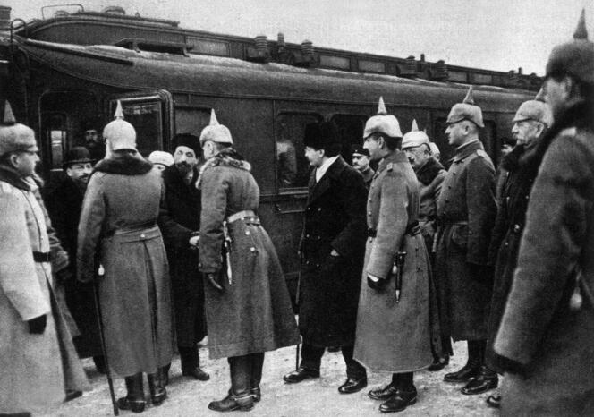 Guerre 14/18. Brest-Litovsk le 22 décembre 1917.