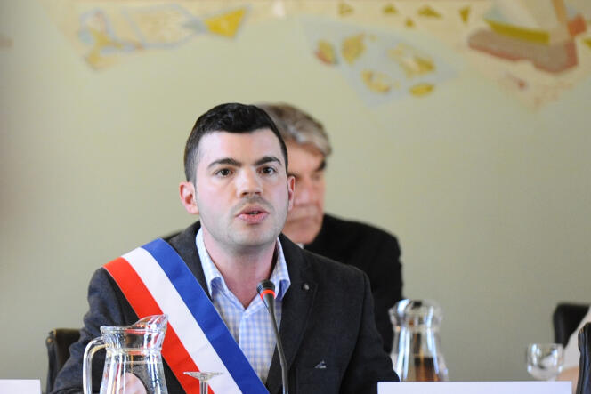 Fabien Engelmann, le maire Front national d'Hayange (Moselle).