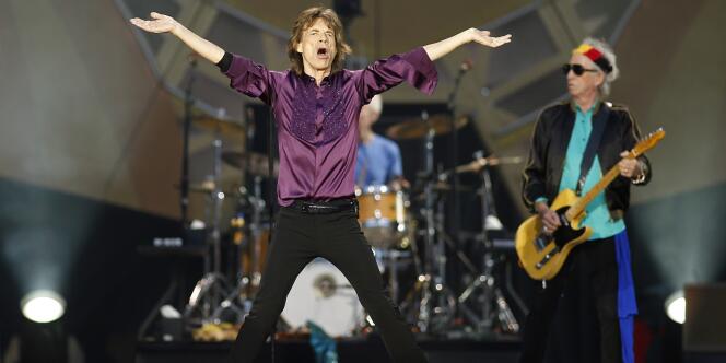 Mick Jagger au Stade de France, le 13 juin. 