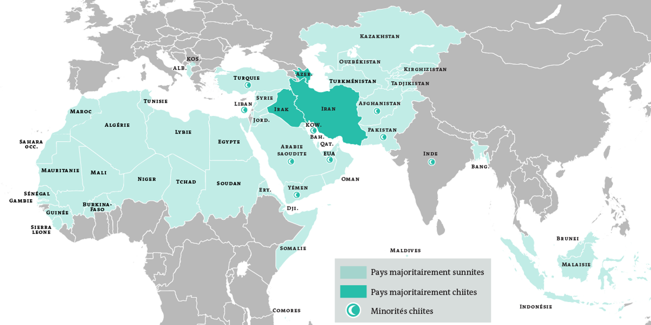 Quelles sont les différences entre sunnites et chiites