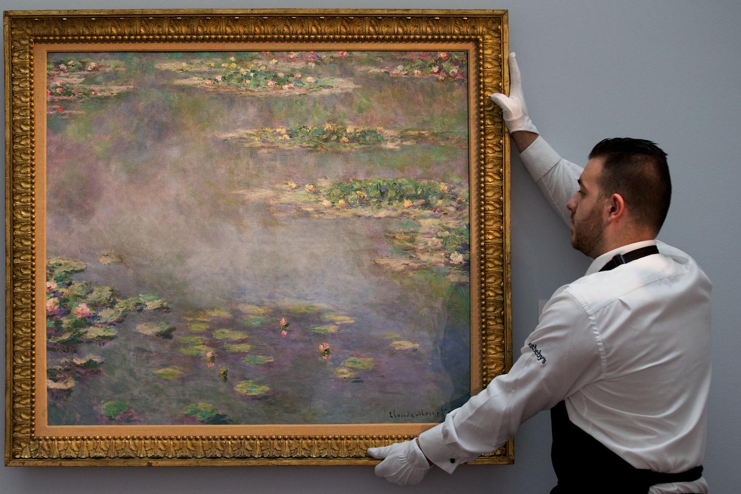 Un « Nymphéa » de Claude Monet vendu 39,7 millions d'euros à