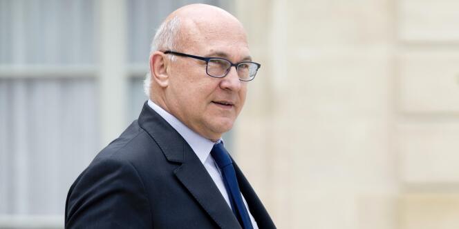 Le ministre français des finances, Michel Sapin, à l'Elysée le 25 juin.