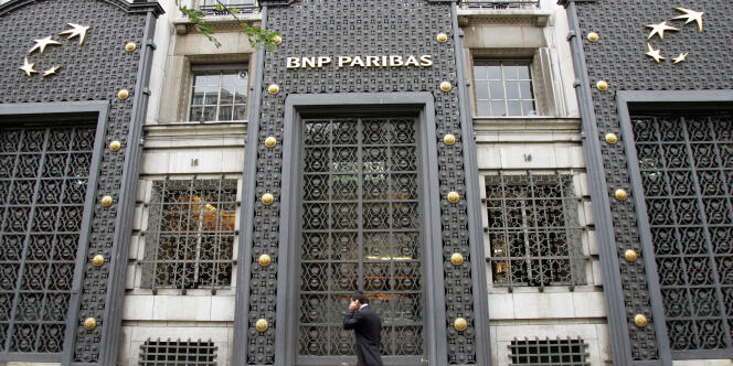 Le siège de BNP Paribas à Paris, en août 2007. 