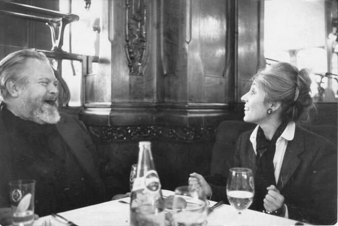 Une rencontre entre Yvonne Baby et Orson Welles.
