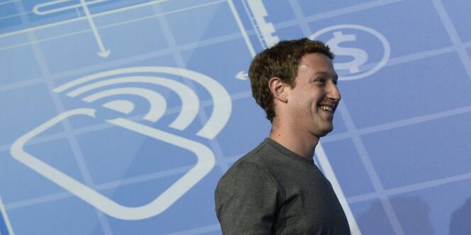 Mark Zuckerberg, patron de Facebook, le 14 février. 