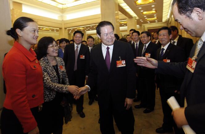  L'ancien chef des services de sécurité intérieure chinois Zhou Yongkang.