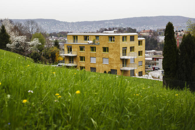 Le premier immeuble anti-allergène d’Europe a été achevé en décembre 2013, à Zürich.