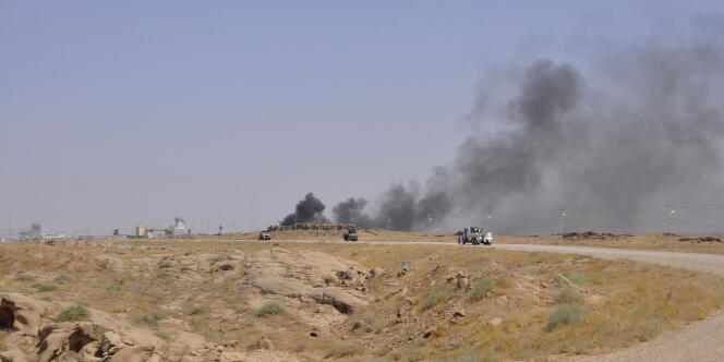Des combats dans la région de Diyala, dans le nord de l'Irak, en juillet 2014.