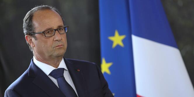 François Hollande, le 21 août à La Réunion.