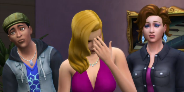 Emotions des Sims.