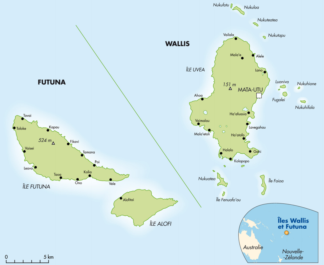 Wallis et Futuna, petit bout de France où règnent trois rois