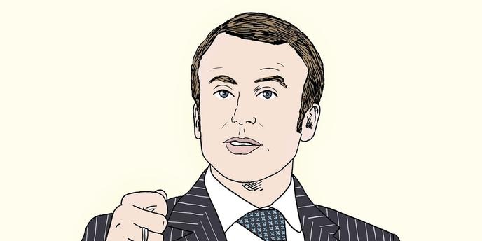 Marc Beaugé rhabille Emmanuel Macron