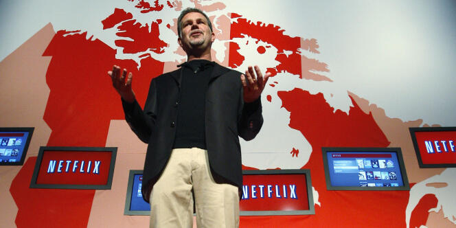 Reed Hastings, le PDG de Netflix, en septembre 2010, à Toronto.