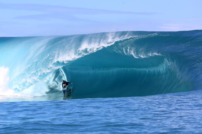 Teahupo’o et ses vagues, les plus puissantes au monde, accueillera l’épreuve de surf des Jeux olympiques à l’été 2024.