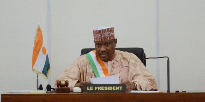 Hama Amadou, le président du Parlement nigérien, candidat à la présidentielle de 2016.