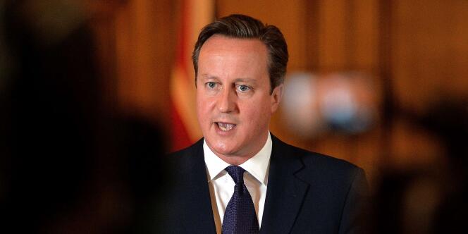 Le premier ministre britannique David Cameron le 14 septembre.