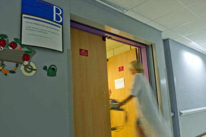 Le service pédiatrique de l’hôpital de Poitiers (photo d’illustration).