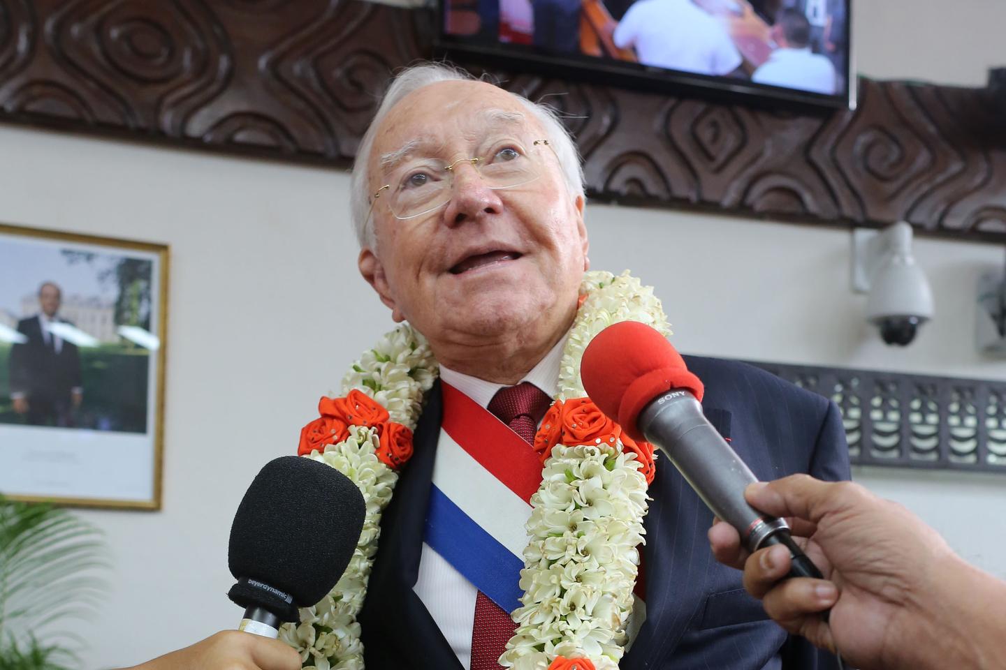 Gaston Flosse déchu de son mandat de sénateur