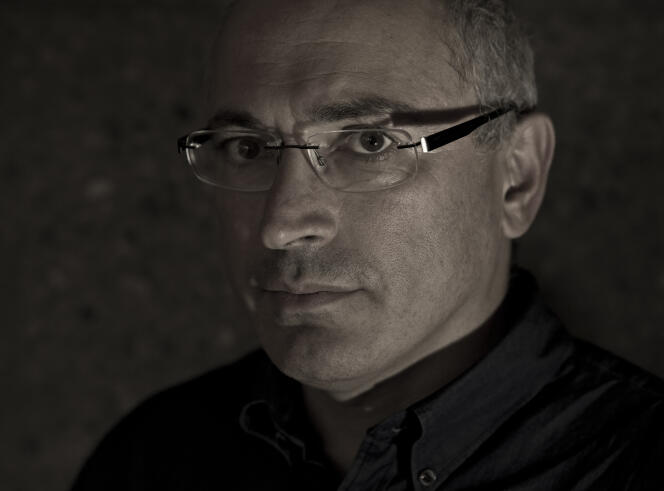 Mikhaïl Khodorkovski, à Paris, le 20 septembre.