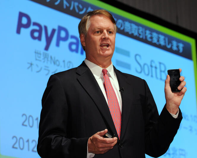 John Donahoe, le PDG d'eBay, en 2012, à Tokyo.