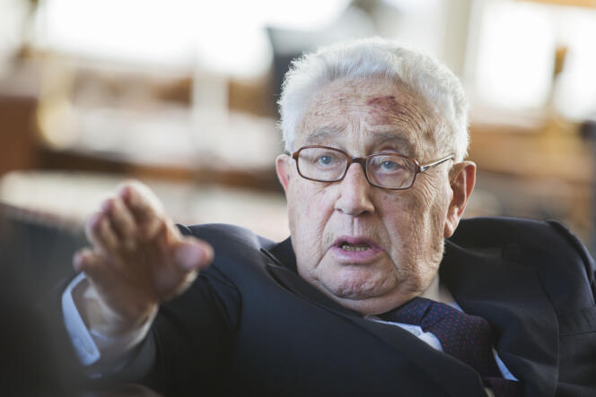 L’ancien secrétaire d’Etat américain Henry Kissinger à Berlin, le 11 juin 2013.