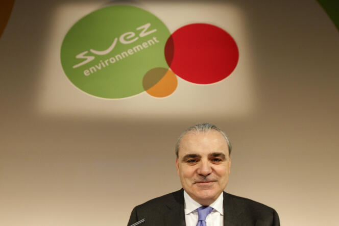 Jean-Louis Chaussade, PDG de Suez Environnement, en 2009, à Paris.