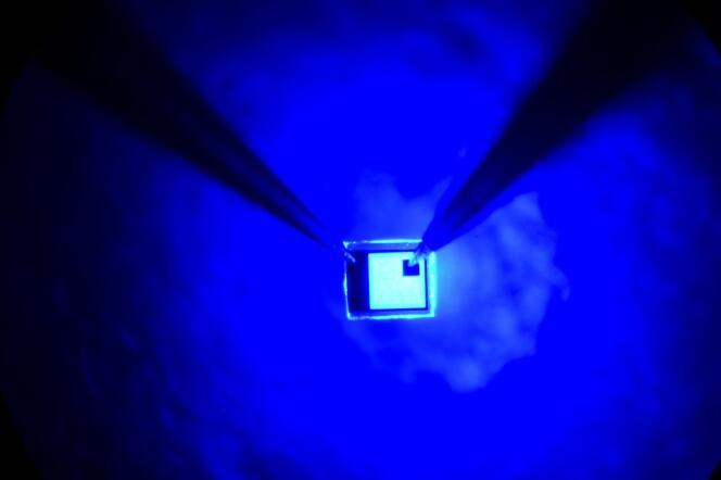Le prix Nobel de physique 2014 récompense les inventeurs de la LED bleue. (REUTERS/UCSB Photographic Services/Randall Lamb/Lehtikuva/Files/Handout via Reuters)