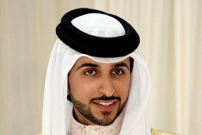 Le cheikh Nasser bin Hamad Al-Khalifa, fils du roi du Bahreïn le 29 septembre 2009.