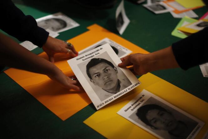 Photo de l'un des étudiants disparus depuis le 26 septembre à Iguala, au Mexique.
