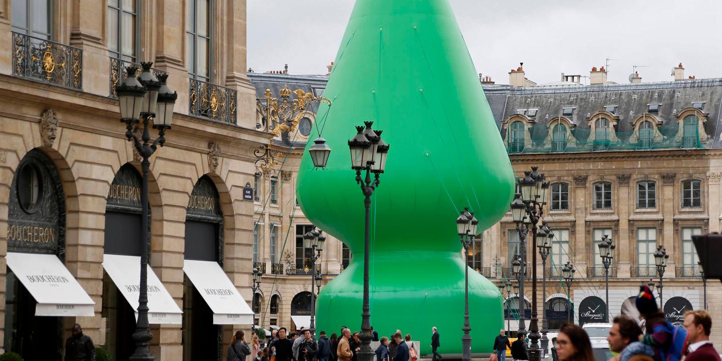plug anal place vendome La ténébreuse affaire de « Tree », le « plug anal » de la place Vendôme