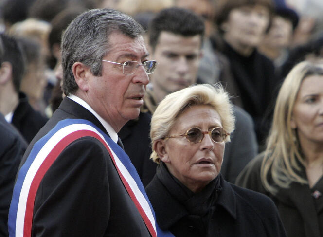 Patrick et Isabelle Balkany, en novembre 2009 à Levallois-Perret.