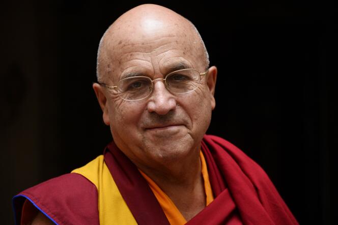 Le moine bouddhiste français Matthieu Ricard (octobre 2014).