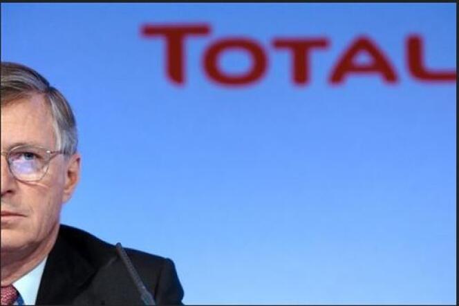 Thierry Desmarest, président du conseil d'administration de Total, en février 2007.