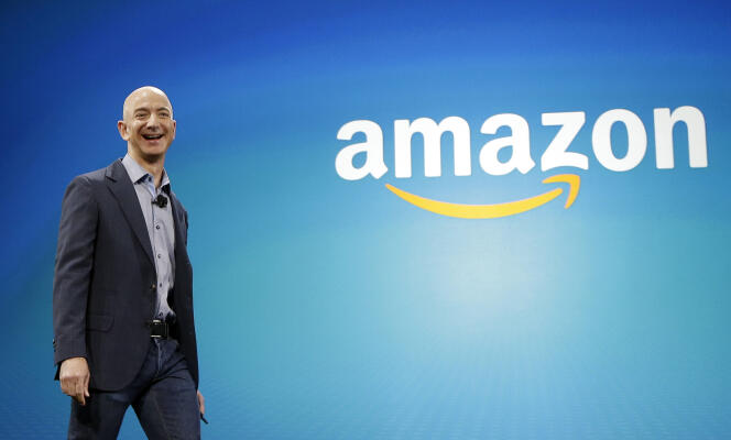 Le patron et fondateur d’Amazon, Jeff Bezos, en 2014.