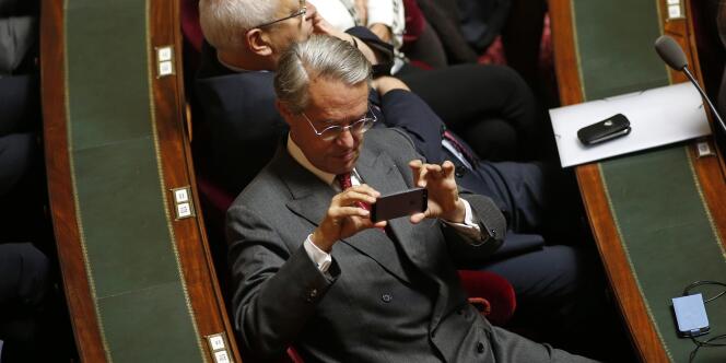 Le sénateur UMP de l'Oise Philippe Marini, le 1er octobre 2014.