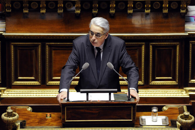 Jean-Pierre Sueur au Sénat en janvier 2012.