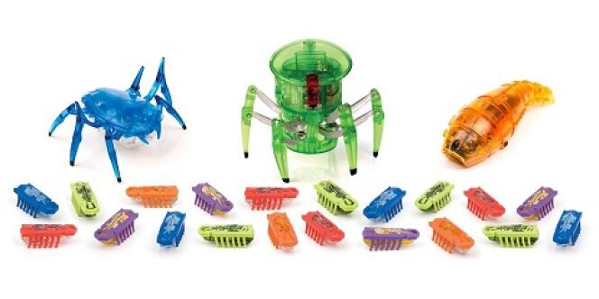 La nouvelle génération de Hex Bugs, les insectes-robots.