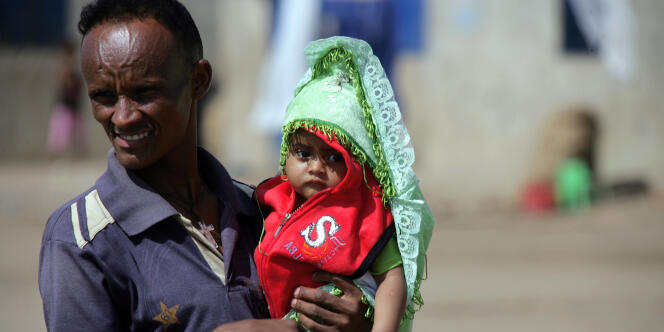 Un réfugié érythréen en janvier 2012.