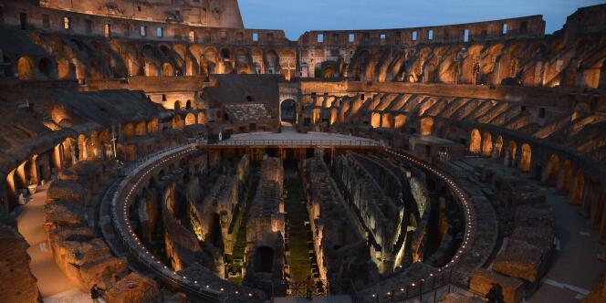 Le Colisée à Rome, le 18 avril 2014.