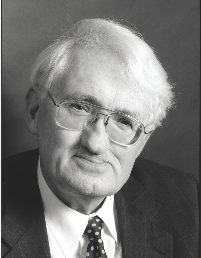 The German philosopher Jürgen Habermas, in 2002.