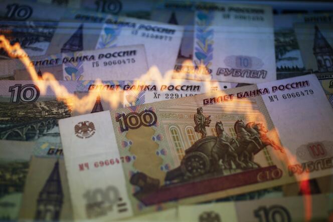 Depuis le début de l'année, le rouble a perdu un tiers de sa valeur par rapport au dollar.