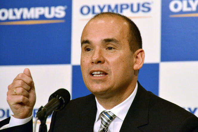 Michael Woodford, ancien directeur général d'Olympus, en 2011