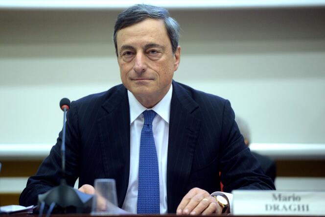 Le président de la BCE, Mario Draghi, en novembre 2014.
